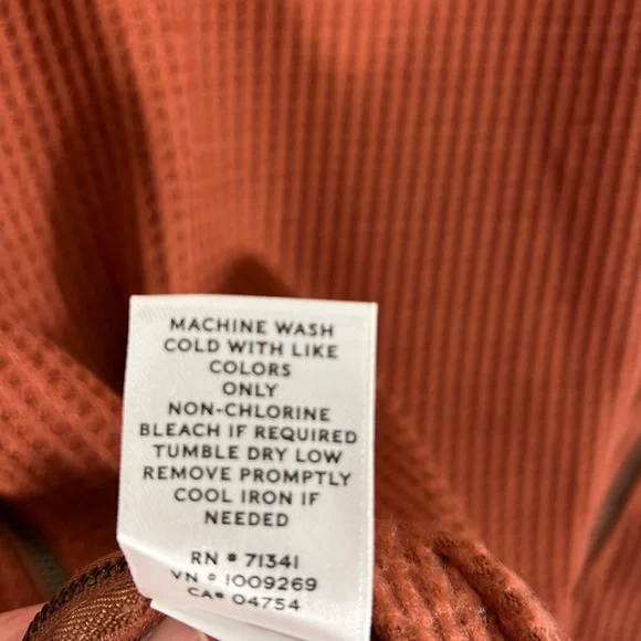 L.L. Bean Waffle Knit Top - Picture 6 of 6